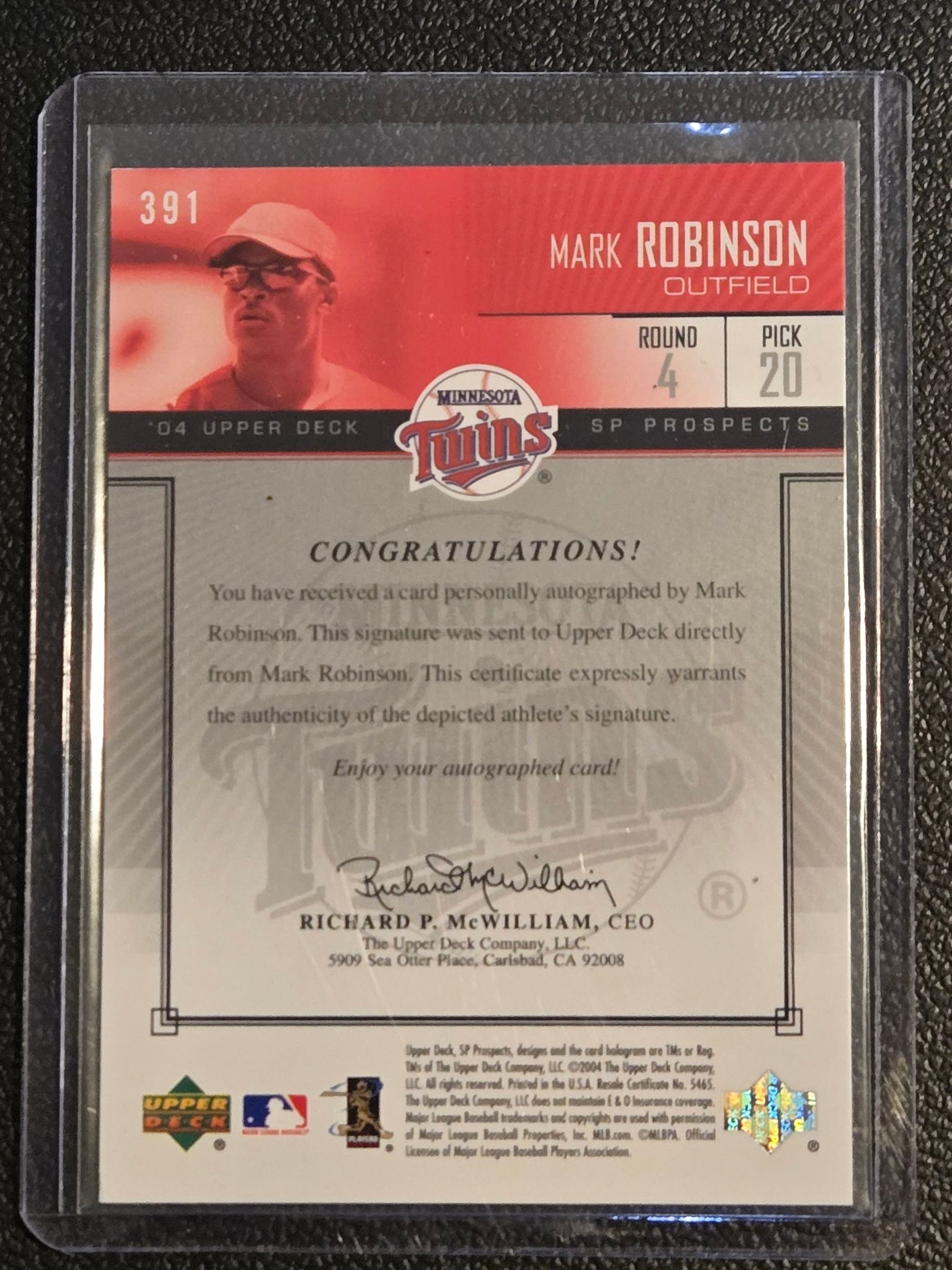 2004 Upper Deck SP Prospects Baseball Autograph Lot 5 Refractor Serial Numbered - Picture 5 of 11