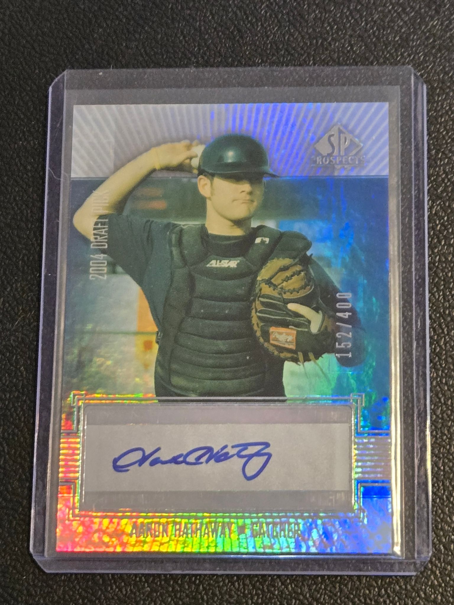 2004 Upper Deck SP Prospects Baseball Autograph Lot 5 Refractor Serial Numbered - Picture 10 of 11