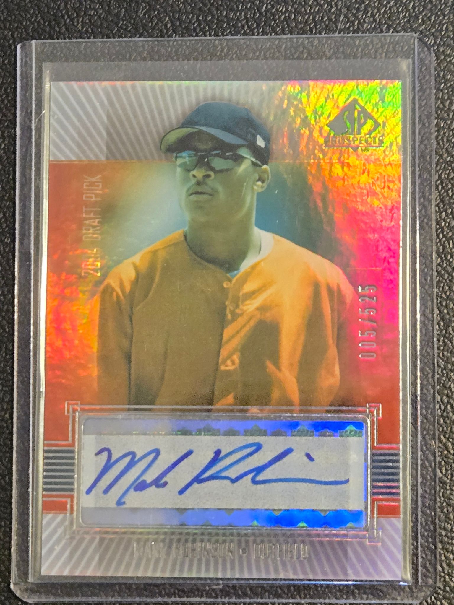 2004 Upper Deck SP Prospects Baseball Autograph Lot 5 Refractor Serial Numbered - Picture 4 of 11